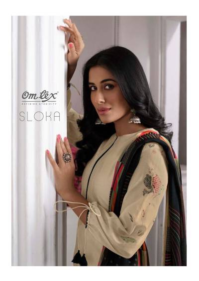 Sloka By Omtex Designer Cotton Salwar Kameez Collection